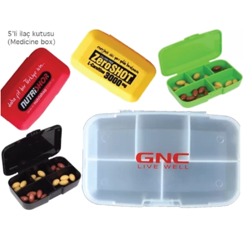 5 Bölmeli İlaç Kutusu Large